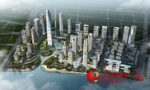 广州国际金融城起步区全面启动开发建设