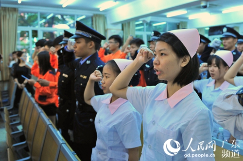 第23个 广州成人宣誓日 羊城举办成人宣誓仪式