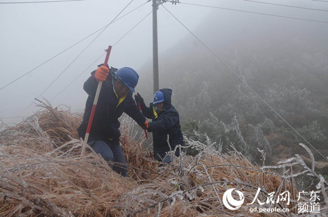 南方电网广东公司启动直流融冰 确保电网安全