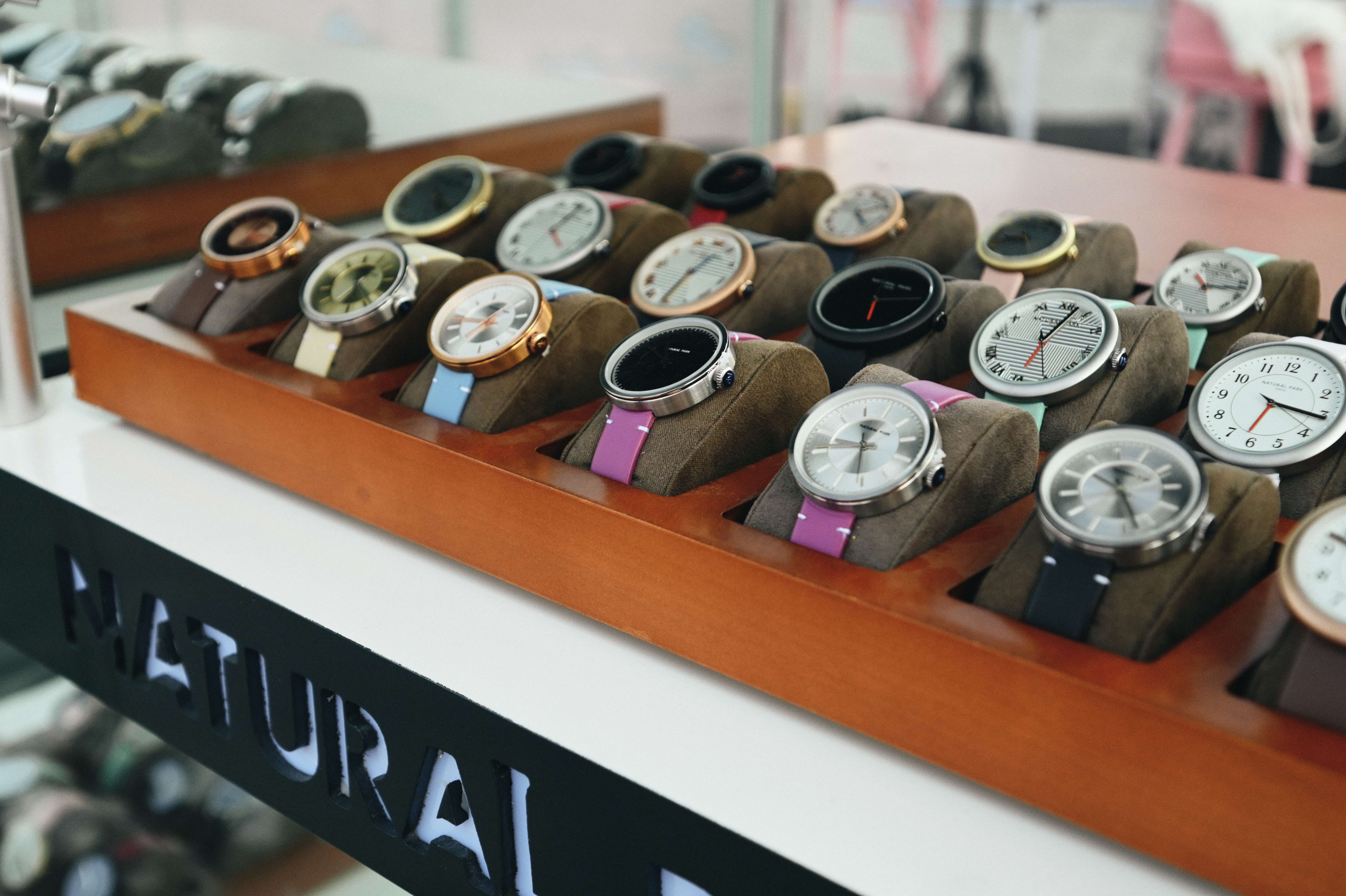 眾多精美手表，給消費者提供豐富選擇。大會主辦方供圖