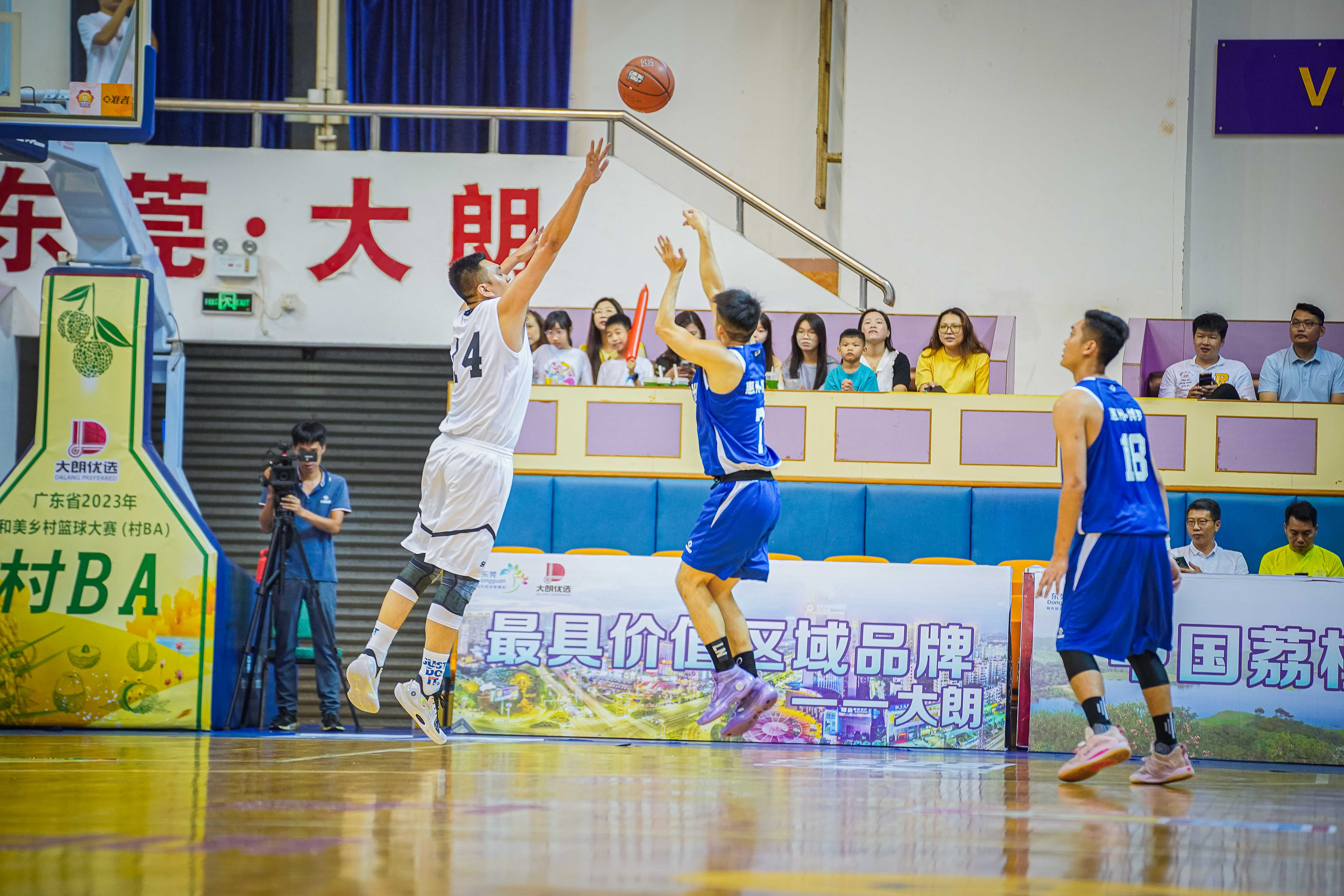 本次比賽致力於促進籃球文化在村鎮的普及。廣東省籃球協會供圖