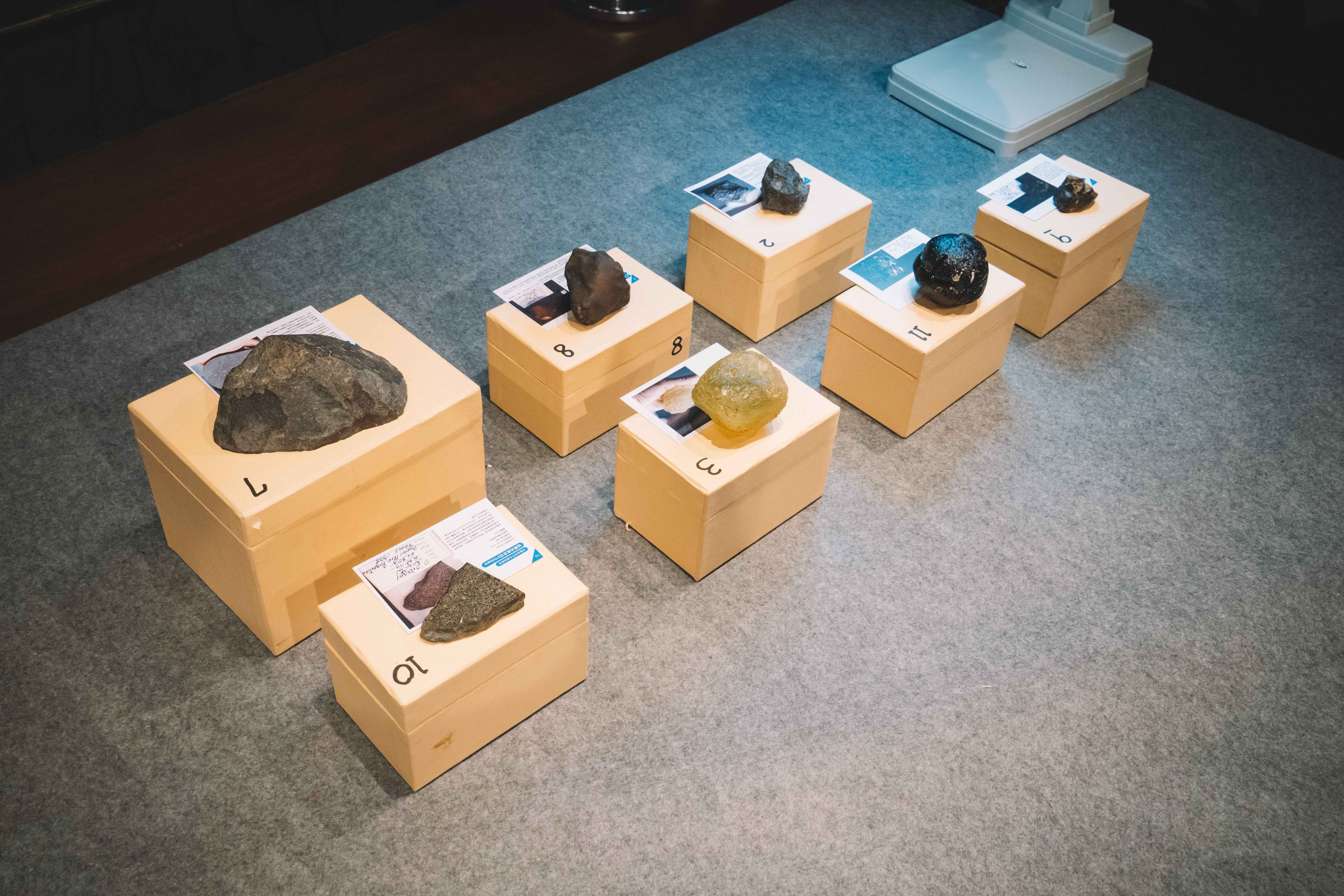 正佳自然科学博物馆申请一批价值23万美元的进口陨石标本。正佳自然科学博物馆供图