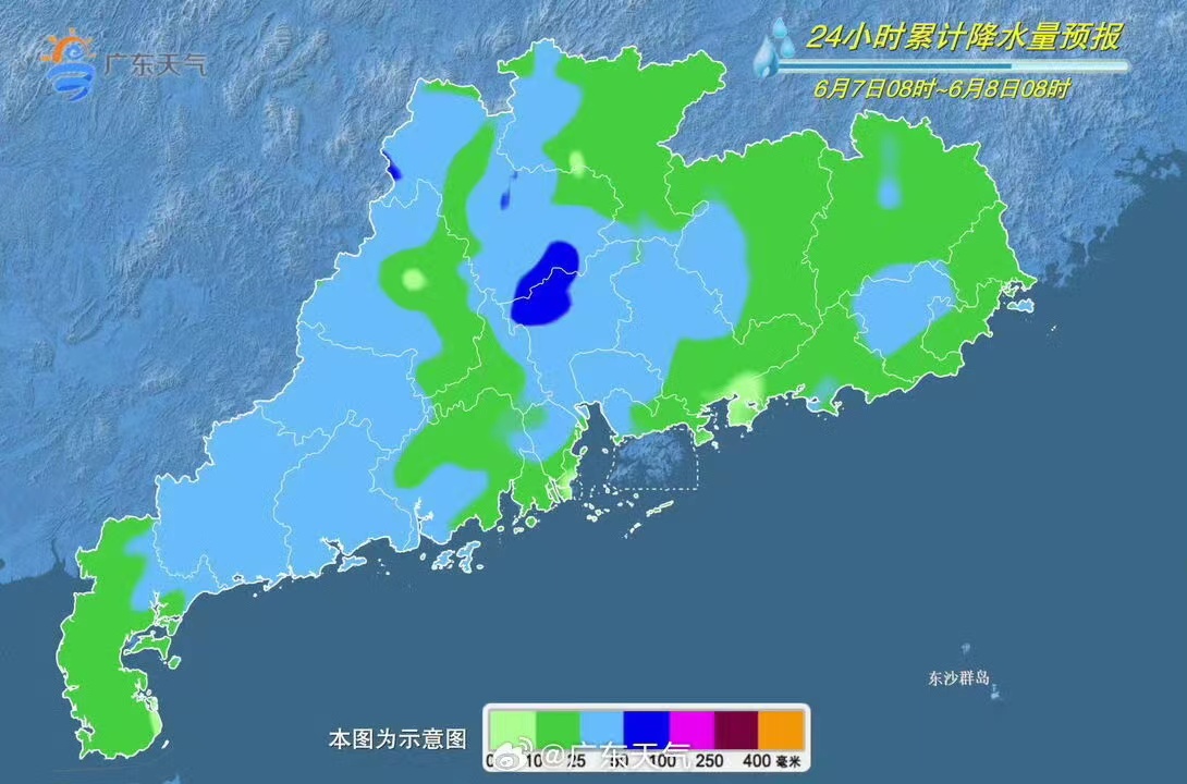 广东雷雨趋于频繁