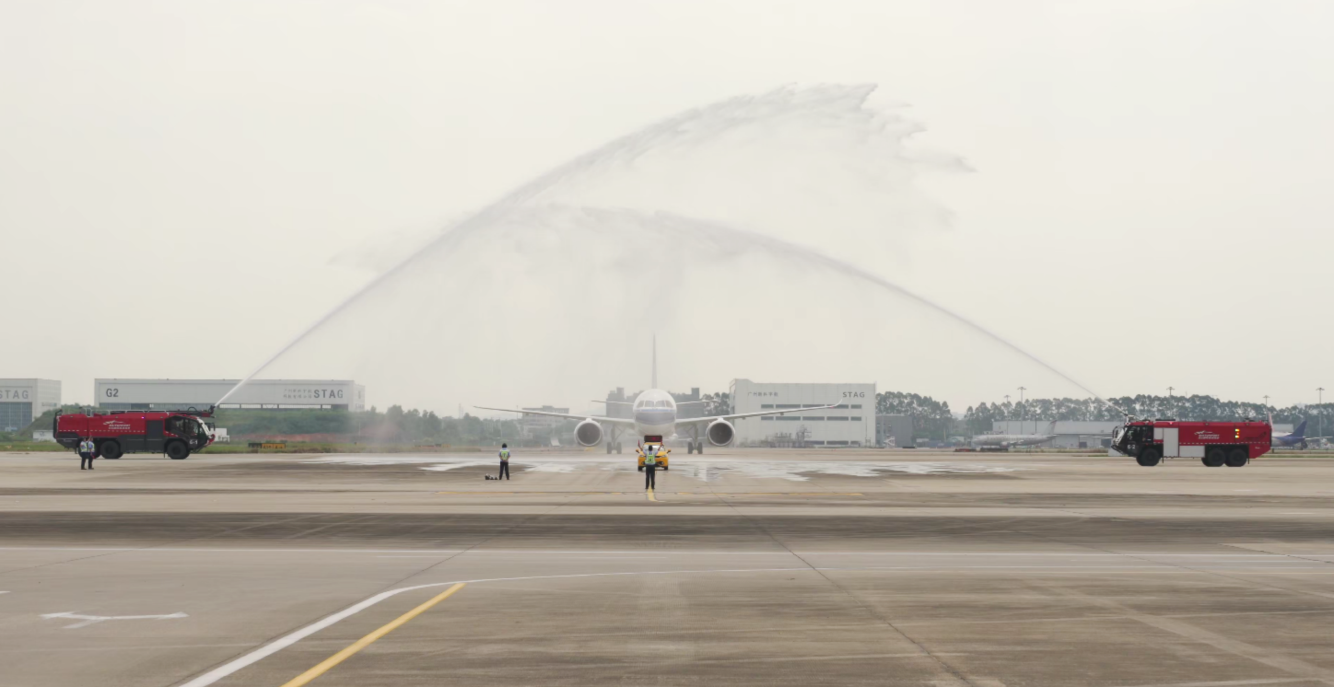 8月29日，南航首架國產C919飛機正式入列。中國南方航空公司供圖