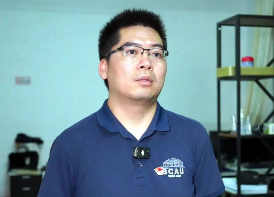 徒手破车救人的好心人钟威。图片来源：韶关发布官方微信