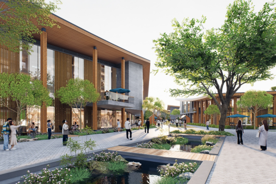 市民公共活动中心设计效果图