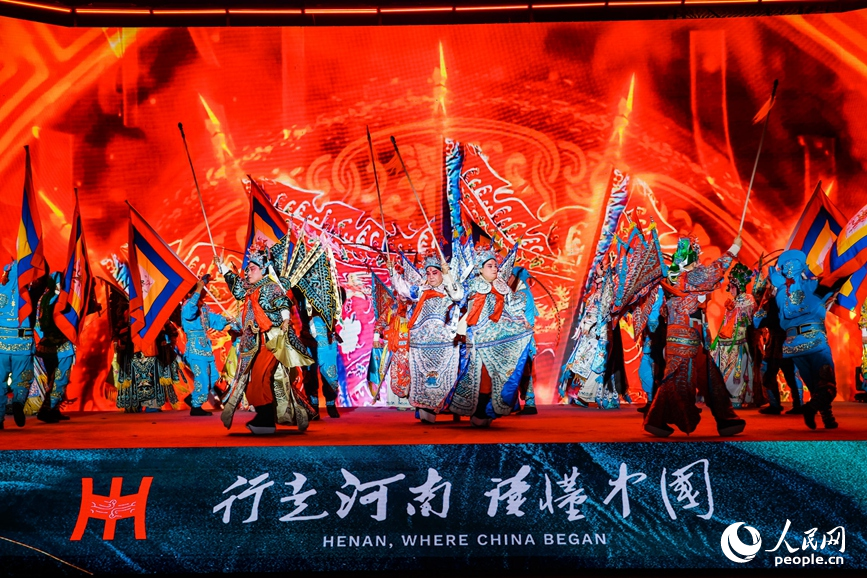 河南太行山旅游推广大会现场。