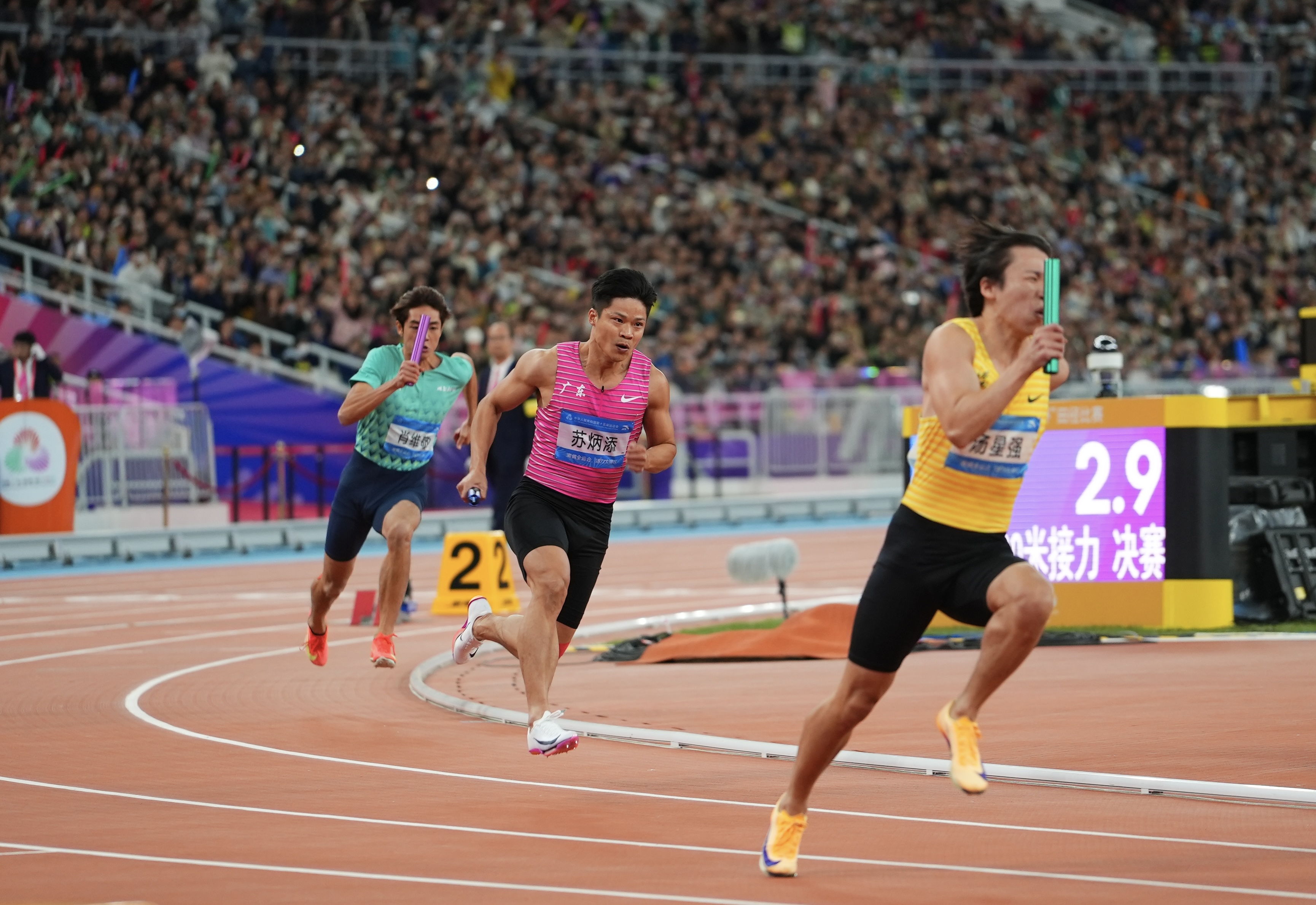 高清大图！苏炳添完成职业生涯最后一场比赛