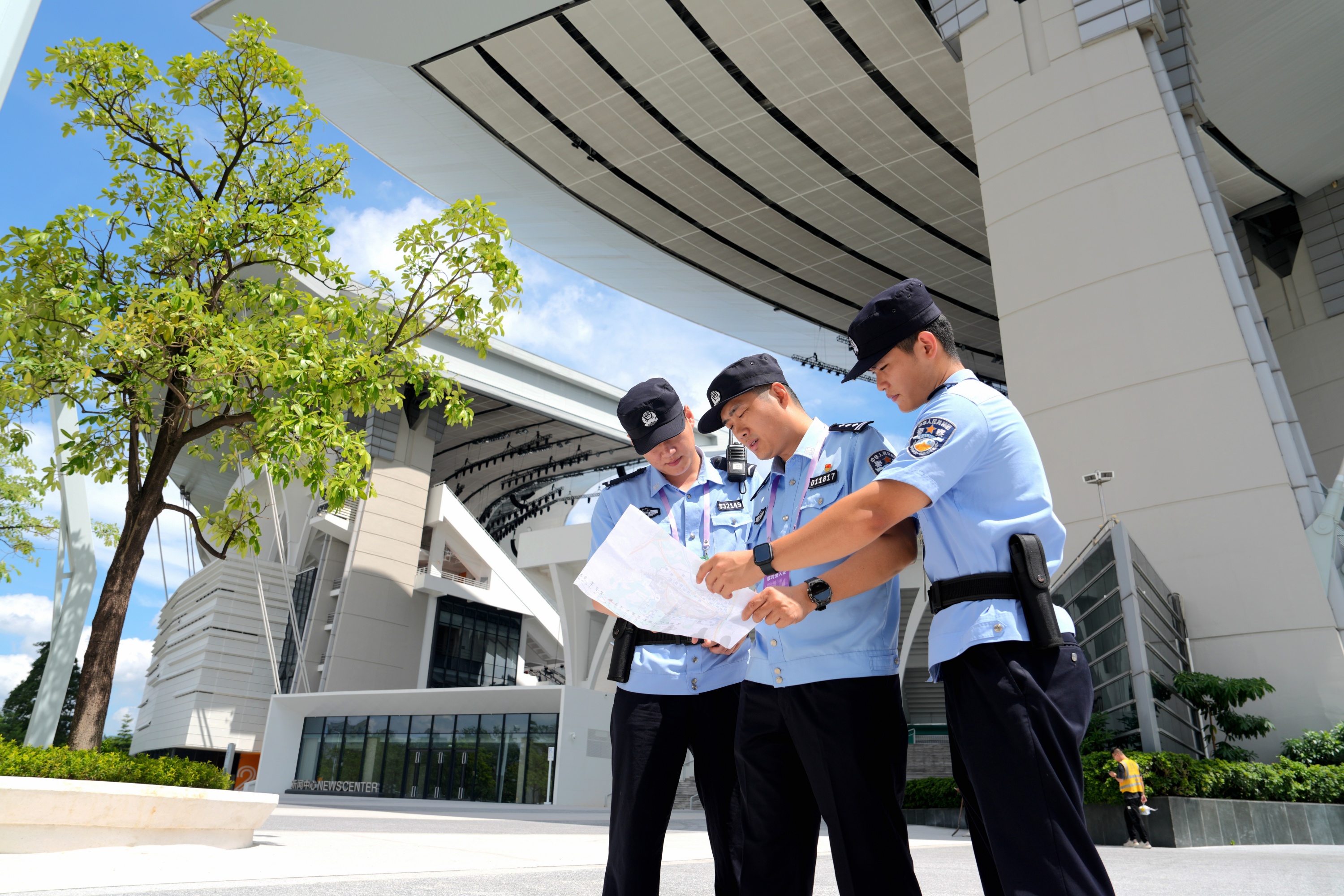 广东公安圆满完成十五运会安保工作。广东省公安厅供图