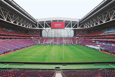 位於香港啟德體育園內的啟德主場館。王 申攝（新華社發）