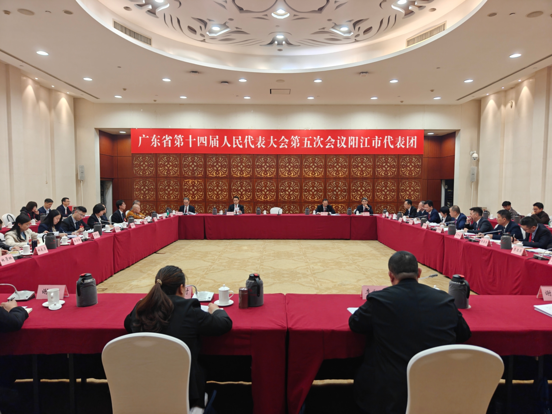 1月26日下午，陽江代表團舉行媒體開放日活動。人民網記者 王雅蝶攝