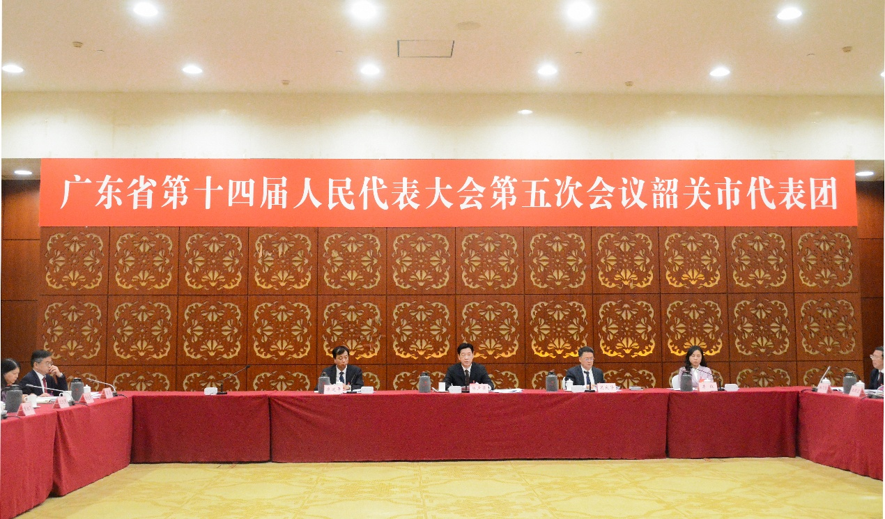 韶关代表团开放团组活动现场。吴嘉宁摄