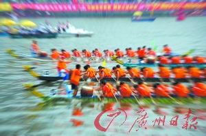 110支龙舟参赛 今年广州国际龙舟邀请赛创16