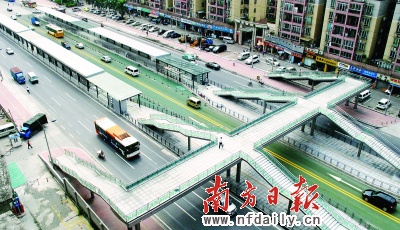 广州公布31条BRT线路设置 每日可载客60万