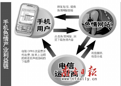 广东:手机警察揪出涉黄网站800多个