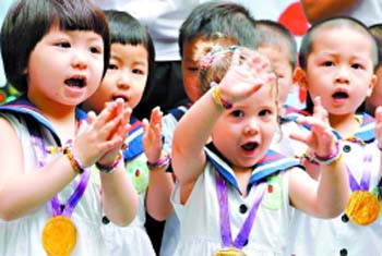广州儿童身高体重达世界平均水平