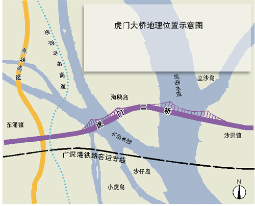 东莞虎门大桥连接哪里-东莞虎门大桥在哪里呀? _感人 ...