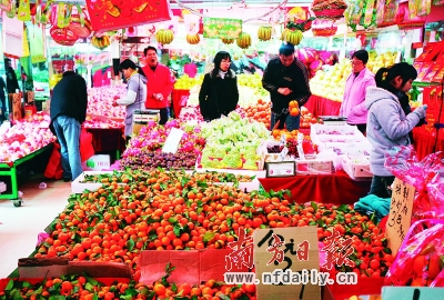 广州水果货源供应基本充足 节前价格将逐步上